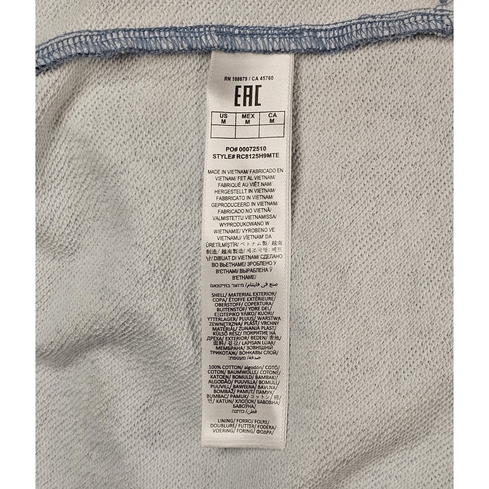Rag & Bone Miramar Denim Print Walking Shorts Blue Women's Size Medium NWT - Picture 5 of 5